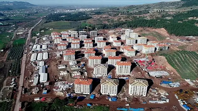 3 ilde 10 bin 840 deprem konutunun kurası çekilecek