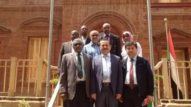 Rektör Gökbel'den Sudan'a işbirliği ziyareti