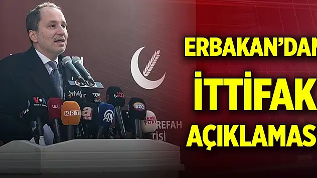 Fatih Erbakan'dan flaş ittifak açıklaması