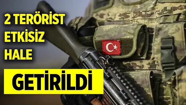 Fırat Kalkanı bölgesinde 2 PKK/YPG'li terörist etkisiz hale getirildi
