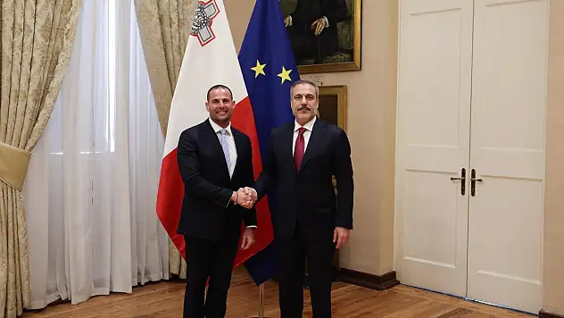 Bakan Fidan, Malta Başbakanı Abela ile görüştü