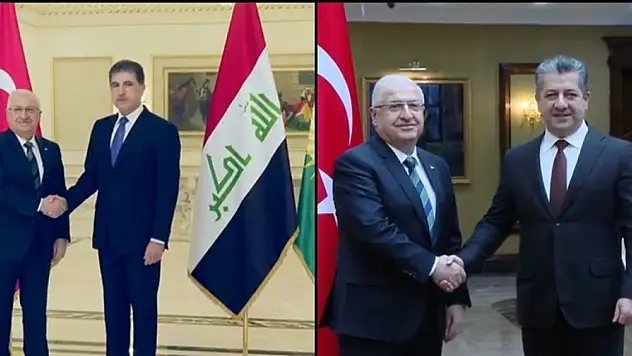 Gündem terör... Milli Savunma Bakanı Güler, Irak'ta