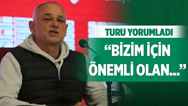 Fahrudin Omerovic kupada turu yorumladı: Bizim için en önemli olan...