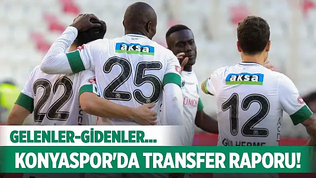 Konyaspor'un transfer raporu!