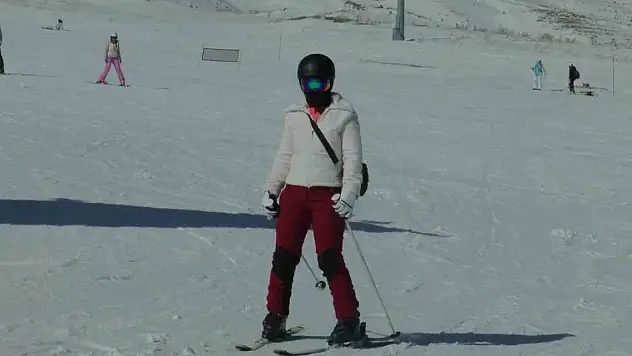 Erciyes'te hafta sonu pistler doldu taştı