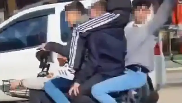 Görüntüler hayrete düşürdü! Bir garip yolculuk