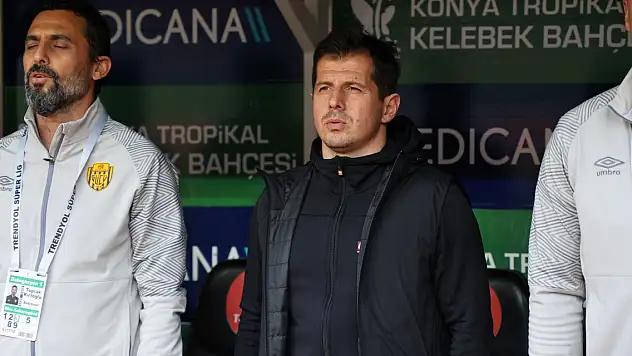 Belözoğlu Konyaspor yenilgisini hakemle açıkladı