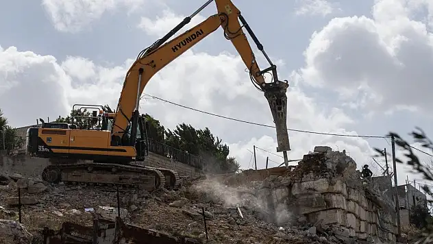 İsrail güçleri, Filistin'in Mesafir Yatta bölgesinde evleri yıktı