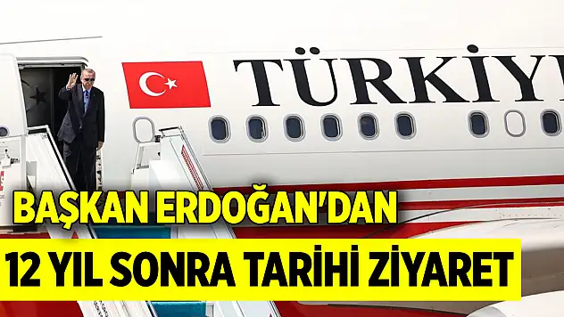 Başkan Erdoğan'dan 12 yıl sonra tarihi ziyaret