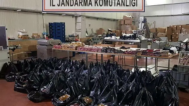 3,5 ton bandrolsüz nargile tütünü ele geçirildi