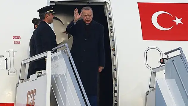 Cumhurbaşkanı Erdoğan Birleşik Arap Emirlikleri'ne gitti