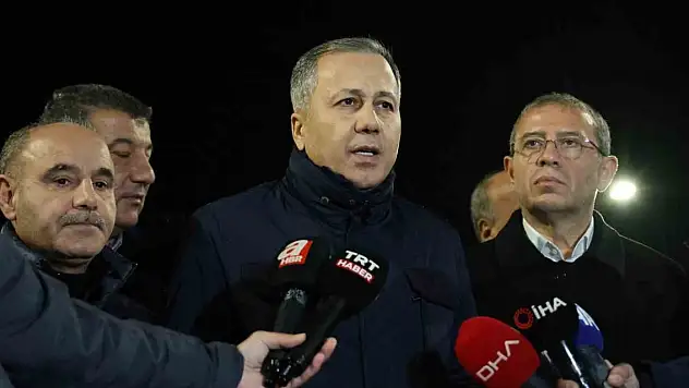 Yerlikaya'dan Erzincan'da maden ocağındaki toprak kaymasına ilişkin açıklama