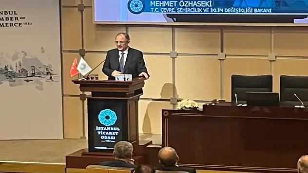 Bakan Özhaseki: Dünkü olayda şu ana kadar herhangi bir kirliliğe rastlanmadı