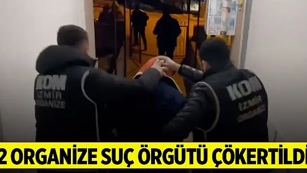 9 ilde organize suç örgütlerine operasyon!