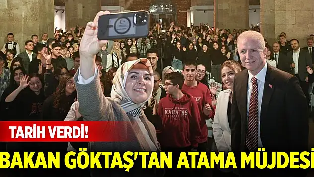 Son Dakika! Bakan Göktaş'tan engelli atama müjdesi