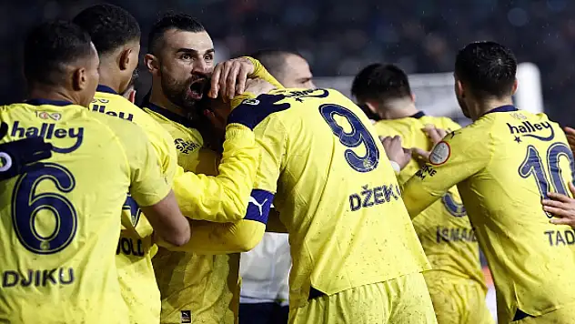 Fenerbahçe ikinci yarıda geri döndü