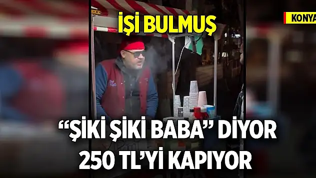 Konya'da ilginç meslek Mısırcıyla video çekme 250 TL