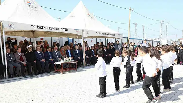 Konya OSB tarafından deprem bölgesine kazandırılan okul açıldı