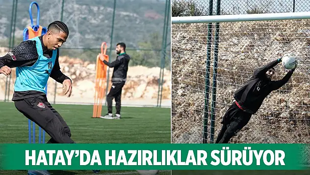 Hatayspor, Konyaspor maçına hazırlanıyor