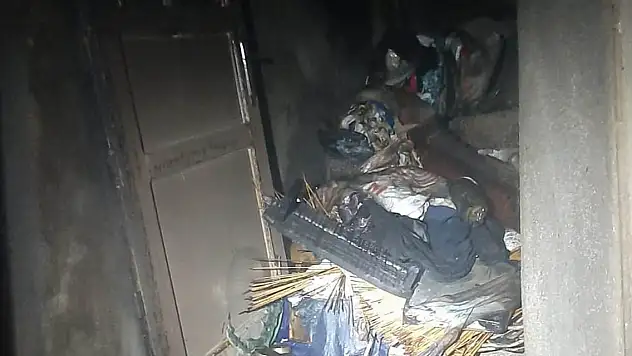 Müstakil evde tüp patladı, ardından yangın çıktı