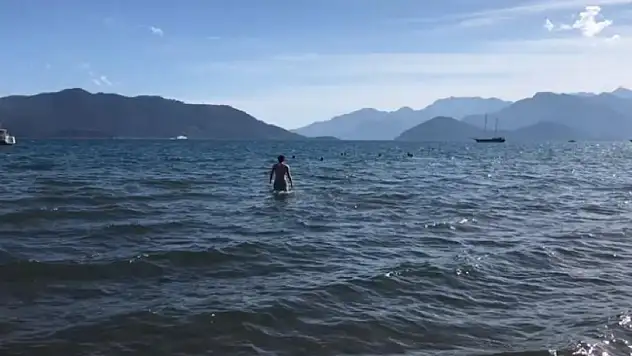 Şubat ayında deniz keyfi