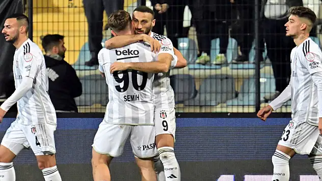Beşiktaş 3 puanı 2 golle aldı
