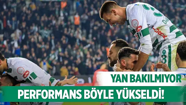 Konyaspor'a iç sahada yan bakılmıyor!