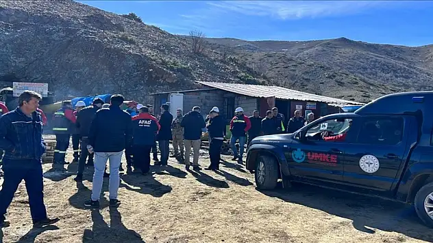 Son Dakika! Elazığ'da maden ocağında göçük