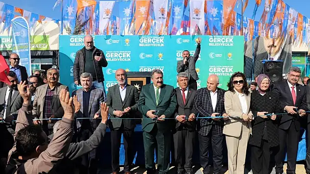 Cihanbeyli'de AK Parti Seçim Koordinasyon Merkezi açıldı