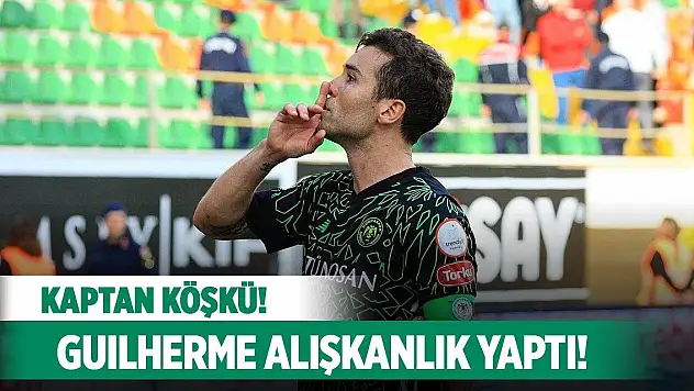 Konyaspor'da Guilherme yerine alıştı!