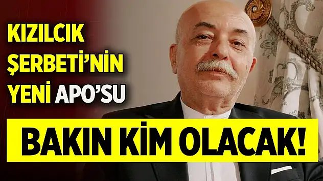 Kızılcık Şerbeti'nin yeni Apo'su bakın kim olacak!