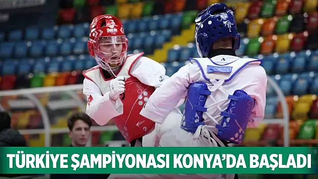 Konya'da Para Tekvando Türkiye Şampiyonası başladı