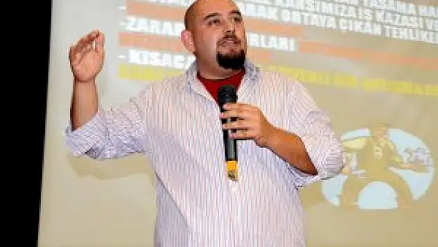 Meram'da iş güvenliği eğitimleri sürüyor