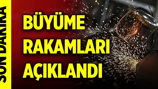 Son Dakika! Büyüme rakamları açıklandı