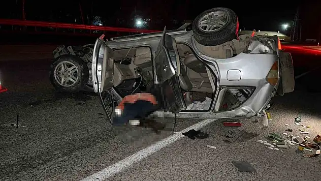 Kontrolden çıkan cip defalarca takla attı, sürücü hayatını kaybetti