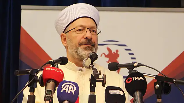 Ali Erbaş: Cezaların caydırıcı olmasına önem vermeliyiz