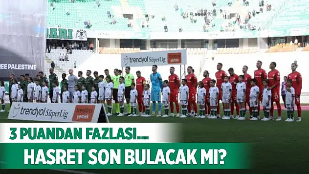 Konyaspor için kritik 90 dk!