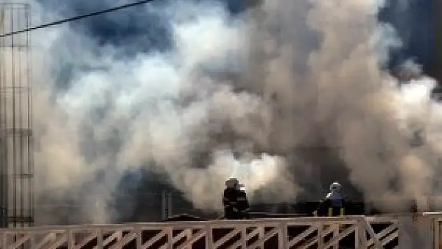 Muğla'da kereste fabrikasında yangın