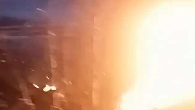 Korkutan orman yangını