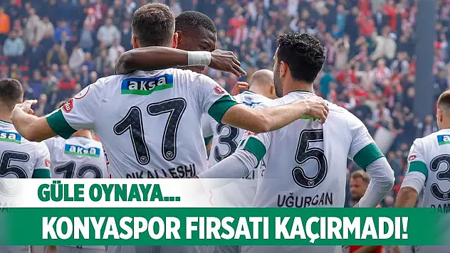 Konyaspor ateş hattından çıktı!
