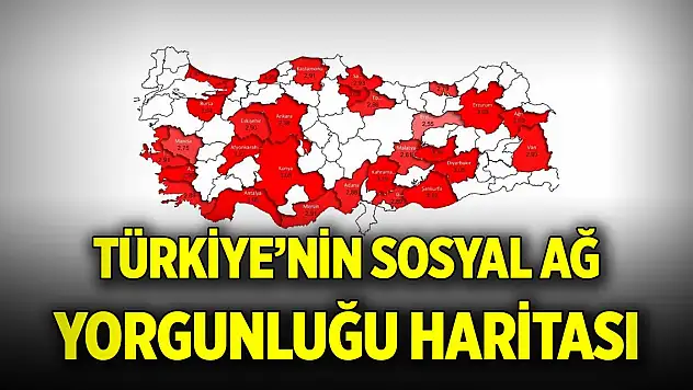 İşte en az sosyal ağ yorgunluğu yaşayan şehir