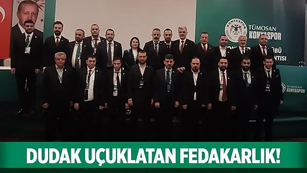 Konyaspor'da yönetimden dudak uçuklatan fedakarlık!