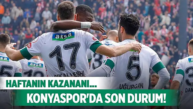 Konyaspor yükselmeye başladı!