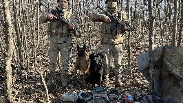 Terör örgütü PKK'ya ait roketatar ele geçirildi