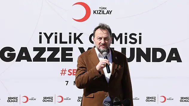 MÜSİAD Genel Başkanı Asmalı: Gazze'ye iyilik gemimizi yolcu ettik