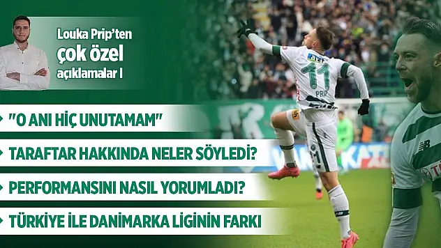 Konyaspor'da Prip'in unutamayacağı anısı!