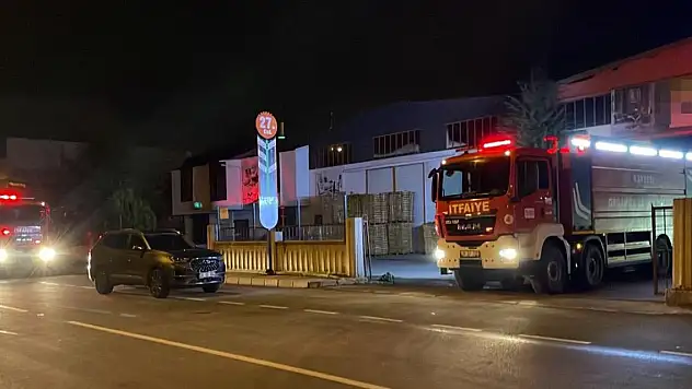 Kayseri'de mobilya fabrikasında yangın