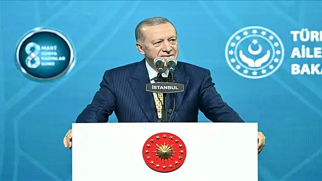 Erdoğan: Türkiye Yüzyılı'nın hazırlıklarını güçlü kadın, güçlü Türkiye ekseninde yürütüyoruz