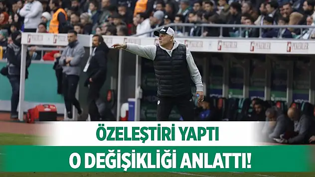 Konyaspor'da forvet eleştirisine cevap