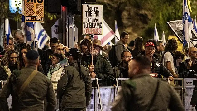 İsrailliler Netanyahu karşıtı gösteri düzenledi